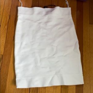 Bcbg white bandage skirt